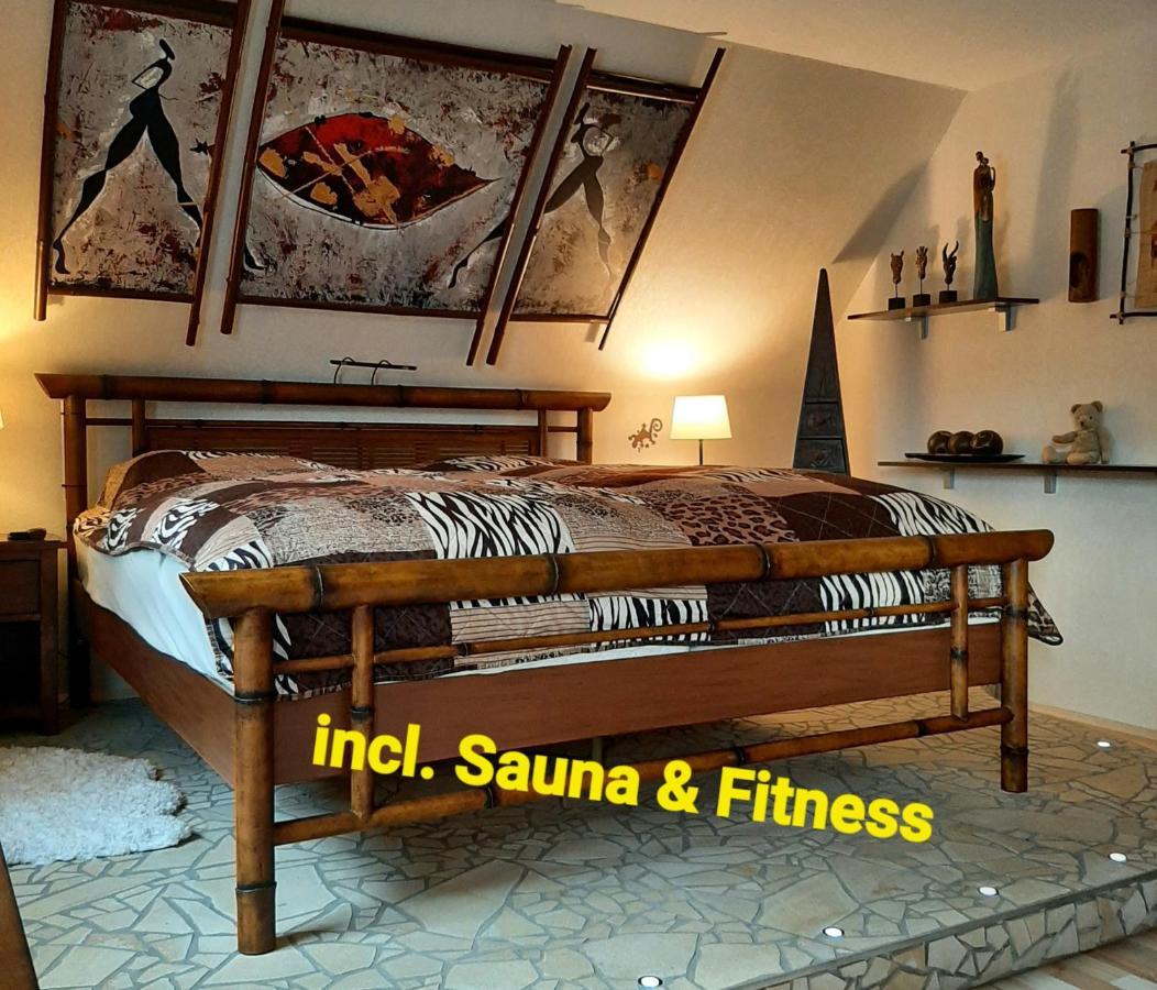 Ferienwohnung Fitness Entspannung Sauna Im Westerwald Derschen Eksteriør bilde