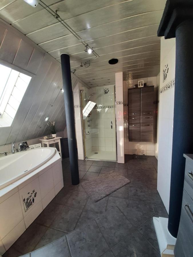 Ferienwohnung Fitness Entspannung Sauna Im Westerwald Derschen Eksteriør bilde