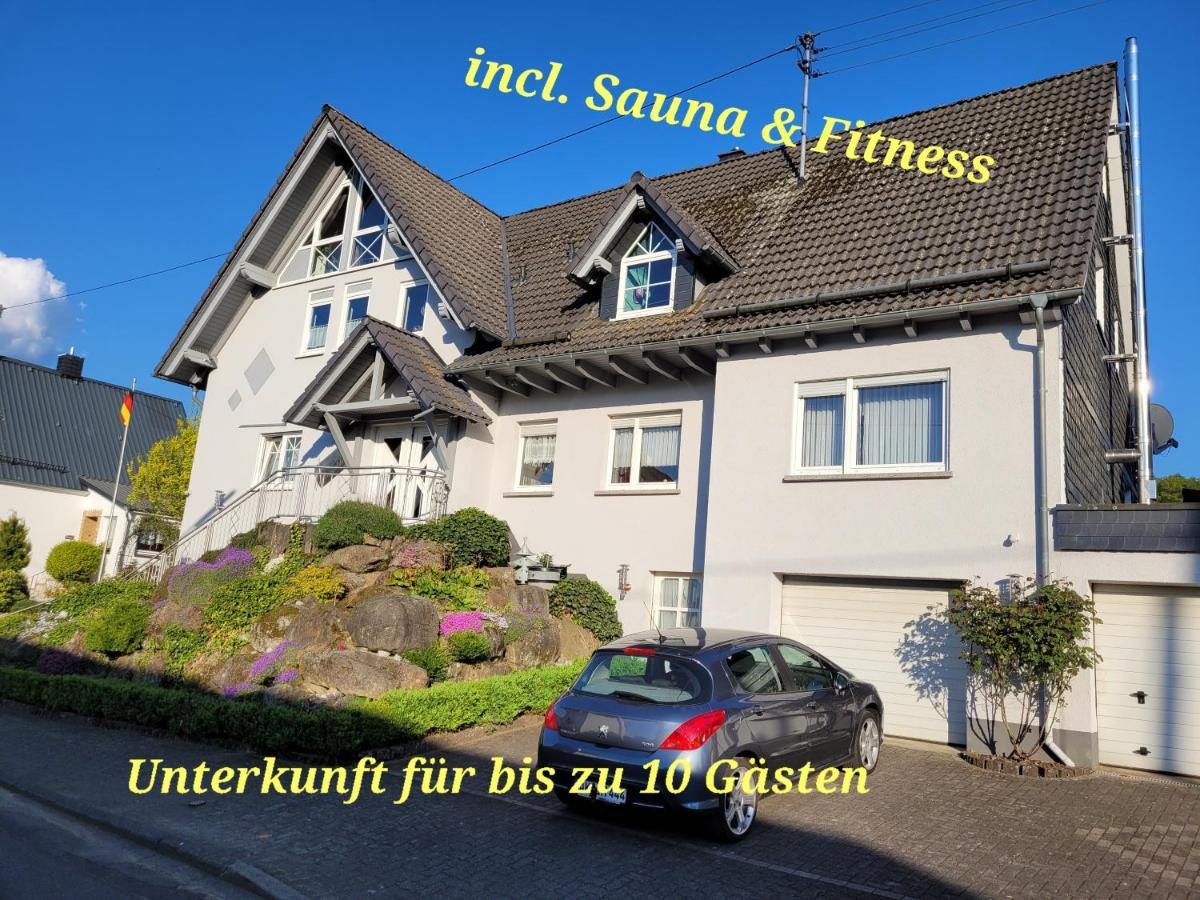 Ferienwohnung Fitness Entspannung Sauna Im Westerwald Derschen Eksteriør bilde